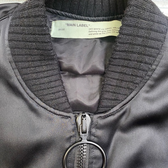 OFF-WHITE Bomber Jacket Tiger Embroidery - Picture 11 of 12